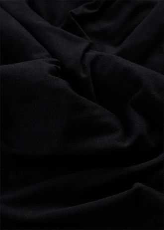 Jersey jurk van een soepele viscose-elastanmix • zwart • bonprix online shop