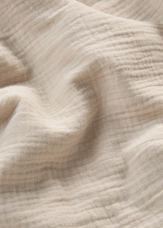 Lange tuniek van mousseline, korte mouw • steengrijs • bonprix online shop