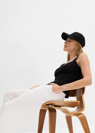 7/8 jersey broek van een soepele viscosemix • wit • bonprix online shop