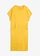 Robe en jersey avec poches, Couleur: jaune safran