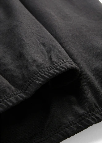 Bluză cu mâneci scurte, 100% din bumbac • negru • magazin bonprix