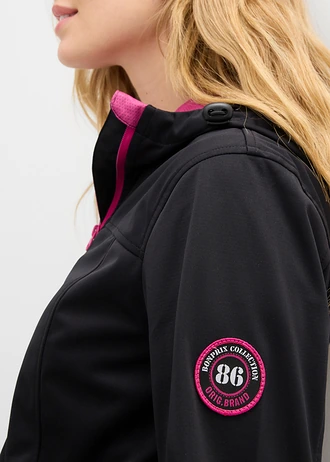 Lichte softshell jas • zwart • bonprix online shop