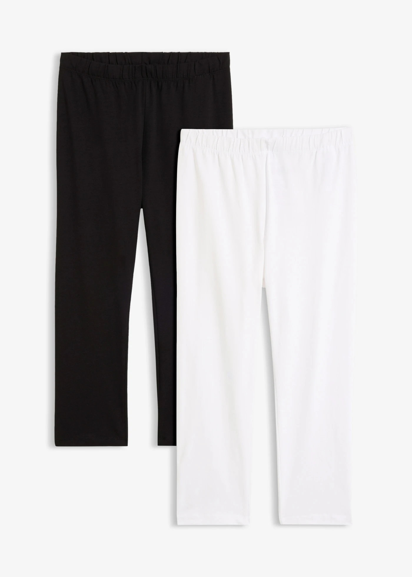 Caprilegging (set van 2) • wit+zwart • bonprix online shop