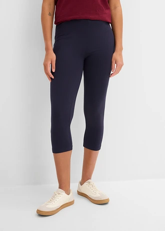 Slim fit capri legging (set van 2) • donkerblauw+zwart • bonprix online shop