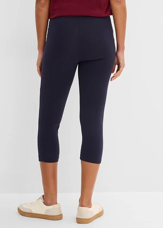 Slim fit capri legging (set van 2) • donkerblauw+zwart • bonprix online shop