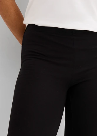 Slim fit capri legging (set van 2) • zwart • bonprix online shop