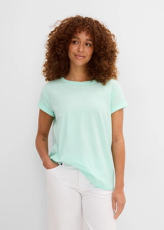 Boxy shirt, Kleur: lichtmint