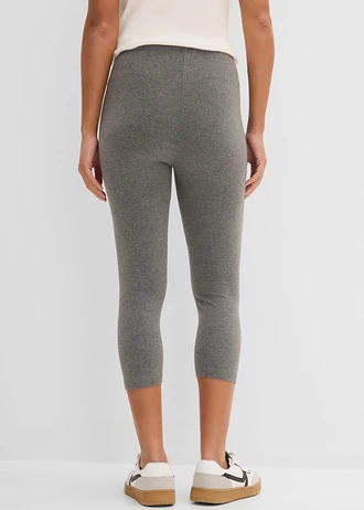Capri legging (set van 2), Kleur: grijs-zwart