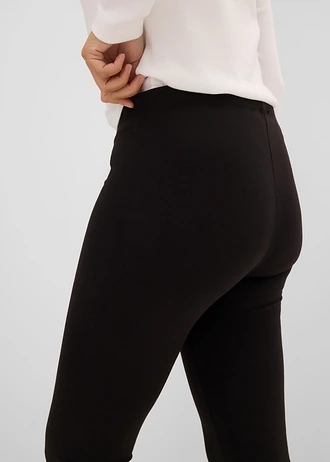 Lot de 2 leggings corsaires • noir + noir • Boutique bonprix