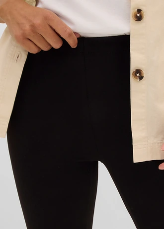 Capri legging (set van 2) • zwart • bonprix online shop