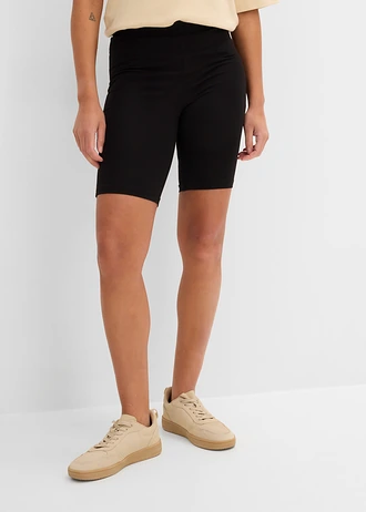 Korte legging (set van 2), Kleur: wit+zwart