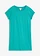 Robe en jersey 100% coton, Couleur: turquoise mat