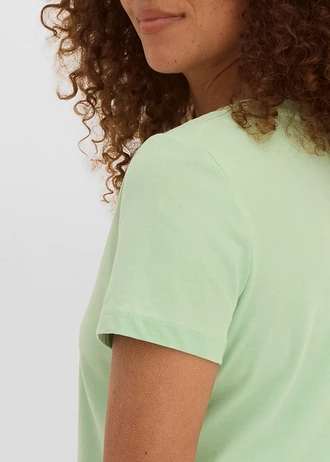 Jersey jurk van puur katoen (set van 2) • mint+zwart • bonprix online shop