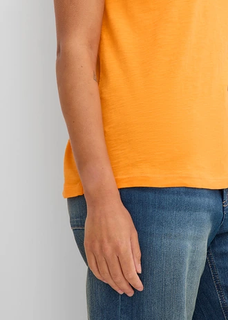 T-shirt van puur katoen • pompoen oranje • bonprix online shop