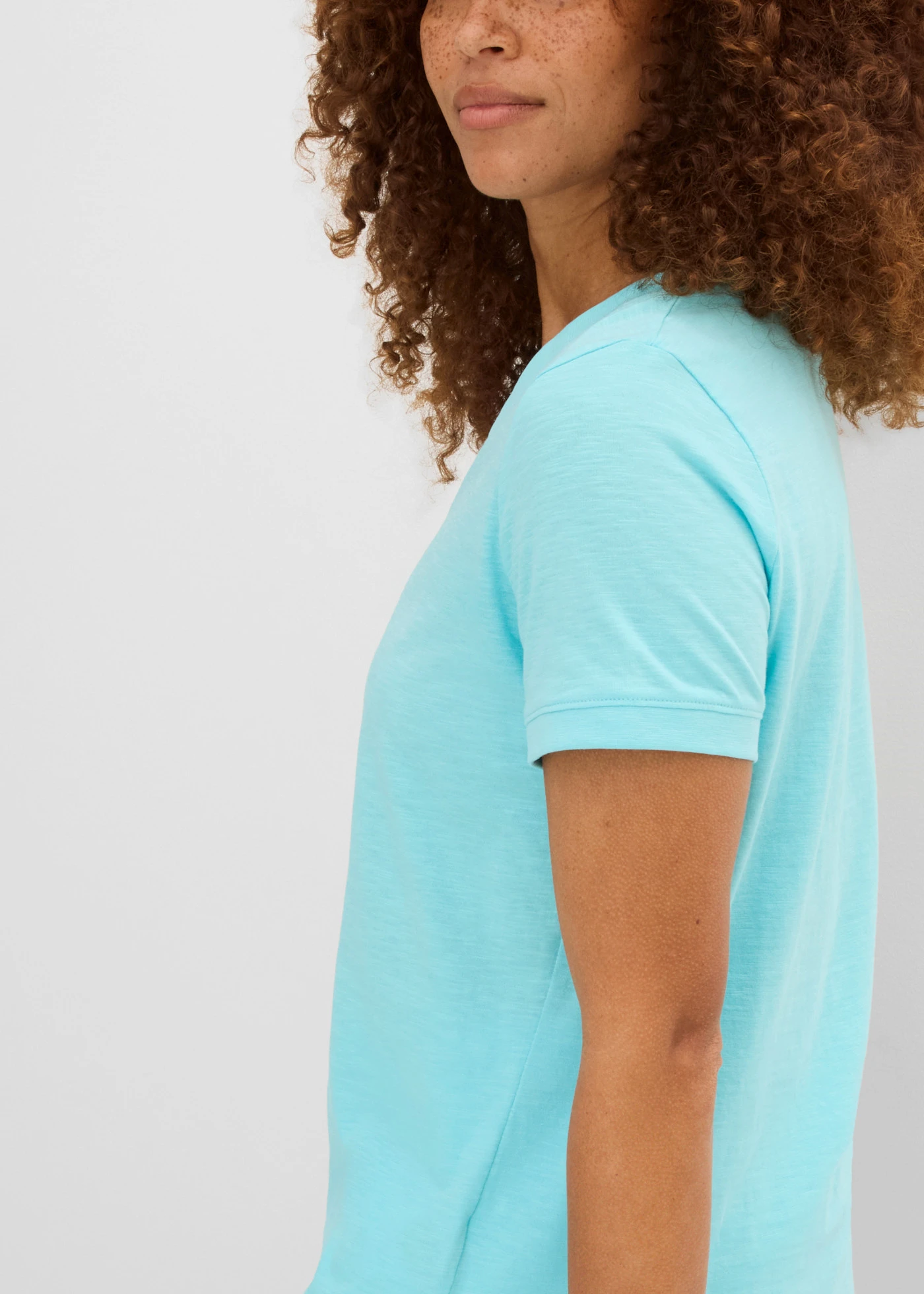 T-shirt van puur katoen • aqua • bonprix online shop