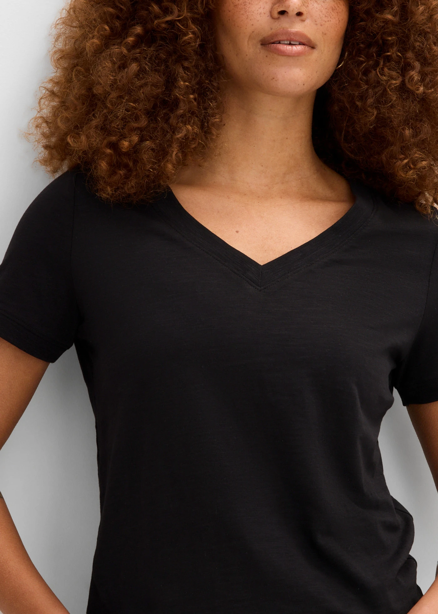 T-shirt van puur katoen • zwart • bonprix online shop