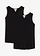 Lange top van zachte viscose (set van 2), Kleur: zwart