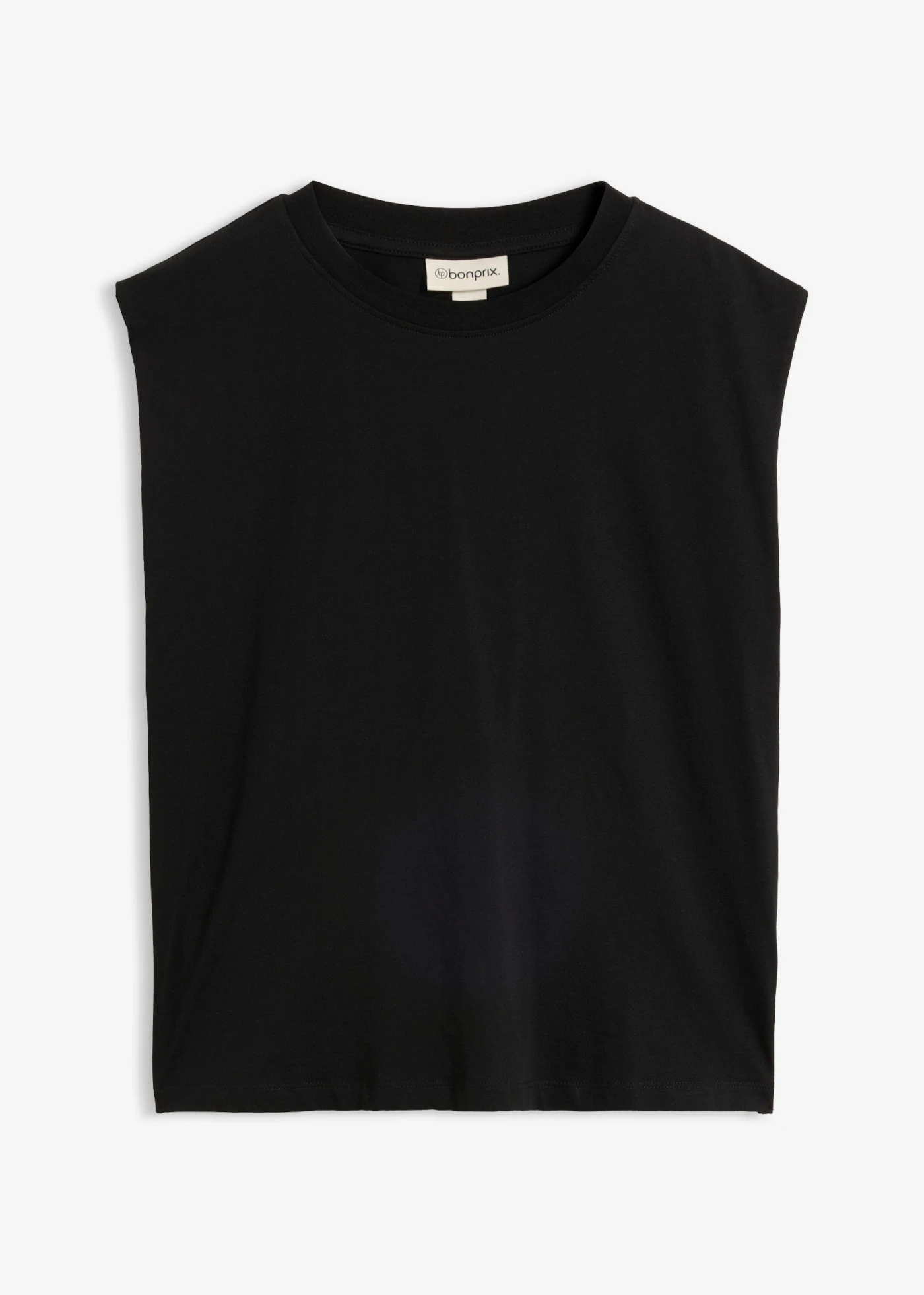 Overseized shirt van biologisch katoen • zwart • bonprix online shop