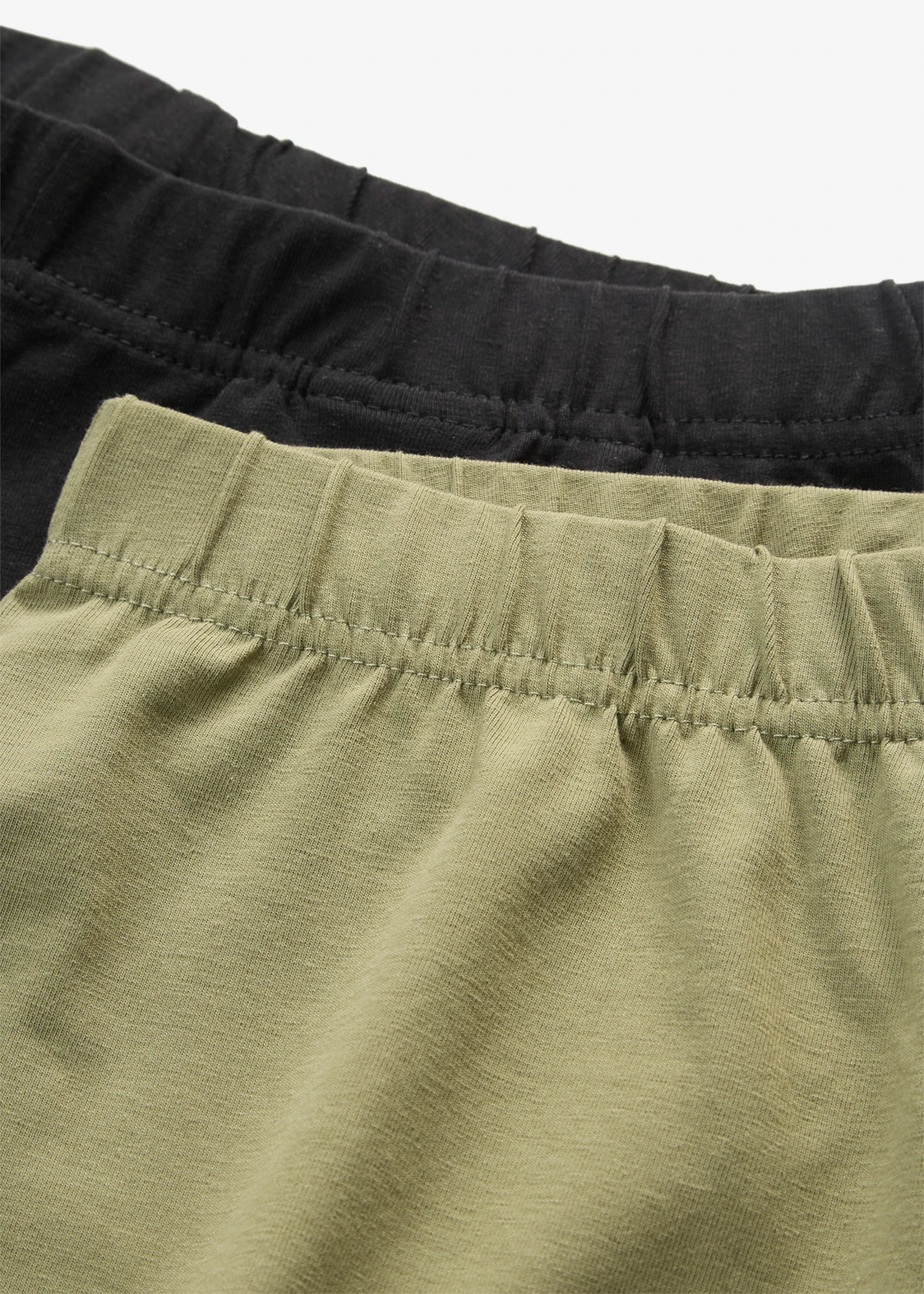 Lot de 2 leggings corsaire • olive+noir • Boutique bonprix