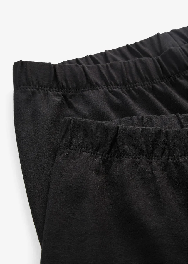 Lot de 2 leggings corsaires • noir + noir • product-page.page-title-suffix