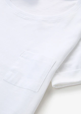 T-shirt van biologisch katoen • wit • bonprix online shop