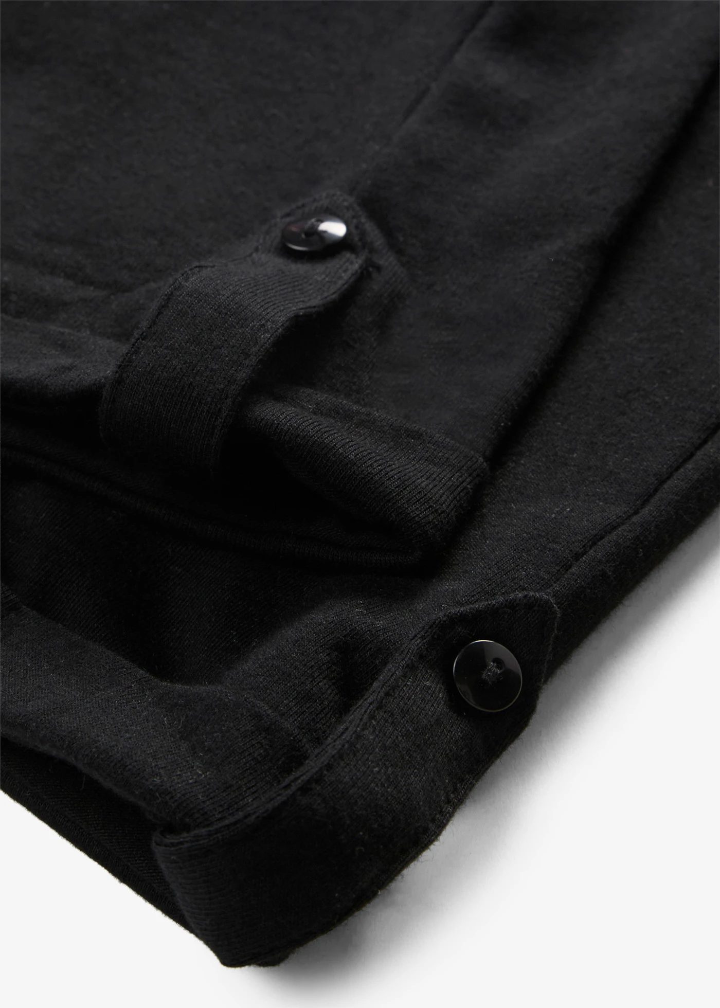 3/4 legging met turn-ups • zwart • bonprix online shop