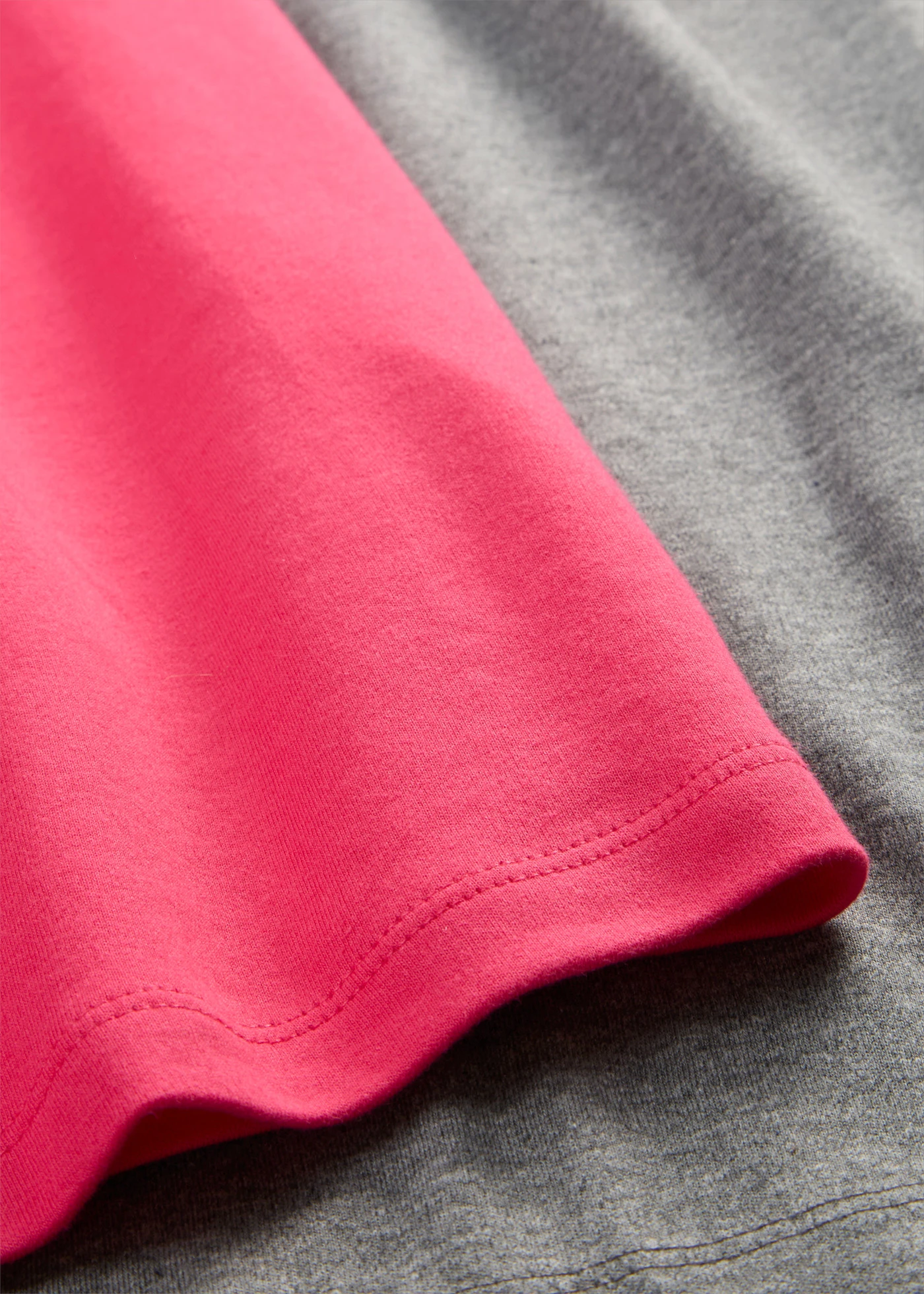 Shirtjurk (set van 2) • hisbiscuspink+grijs gemêleerd • bonprix online shop