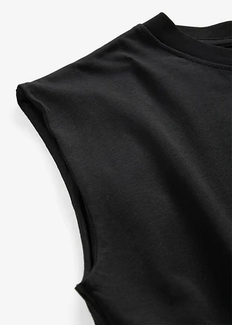 Oversize tričko z čisté organické bavlny • černá • bonprix obchod