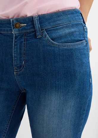 Capri jeans (set van 2) • blauw+lichtblauw used • bonprix online shop