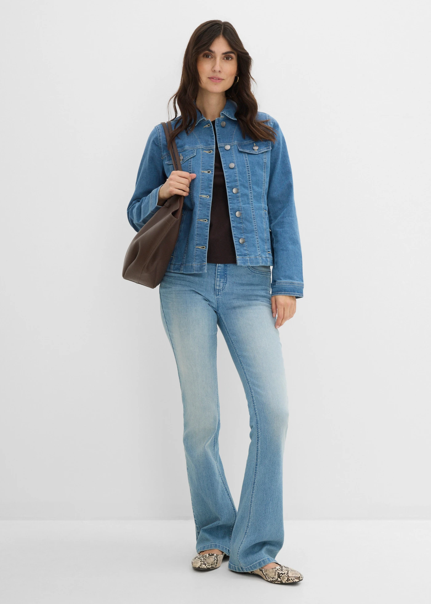 Džínová bunda • světle modrý denim • bonprix obchod