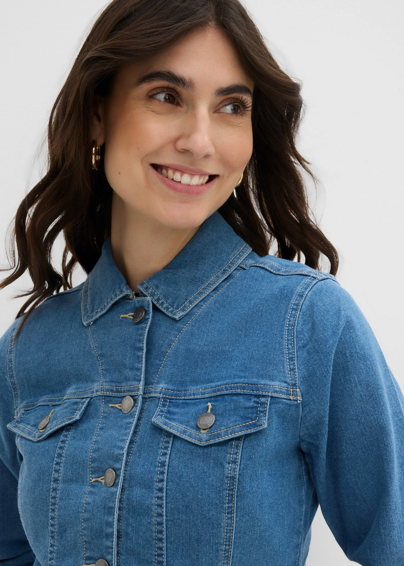 Farmerdzseki • világoskék denim • bonprix áruház