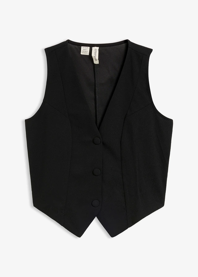 Vestă de costum din material mai rigid tip interlock