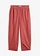 Pantalon 3/4 aérien en lin mélangé, Couleur: brun marsala