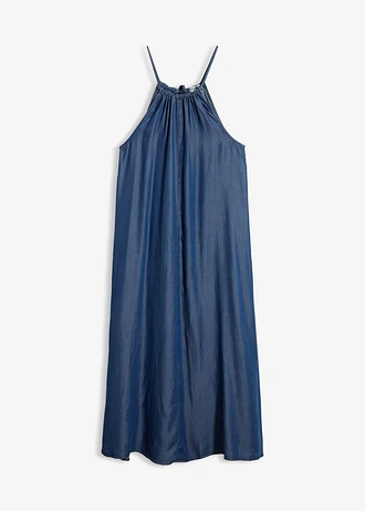 Spijkerjurk van soepel vallend lyocell • blue stone • bonprix online shop