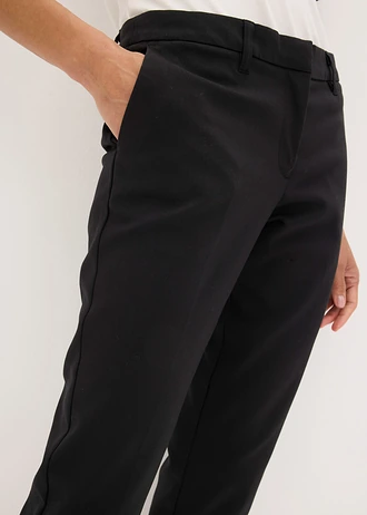 Zakelijke 7/8 pantalon • zwart • bonprix online shop