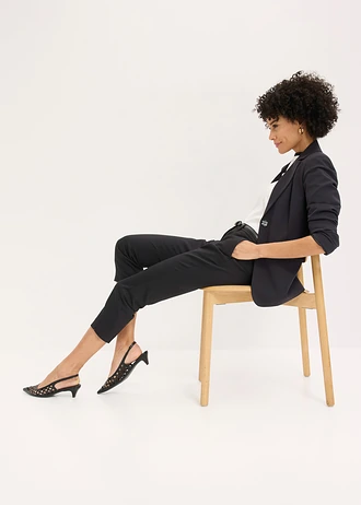 Zakelijke 7/8 pantalon • zwart • bonprix online shop