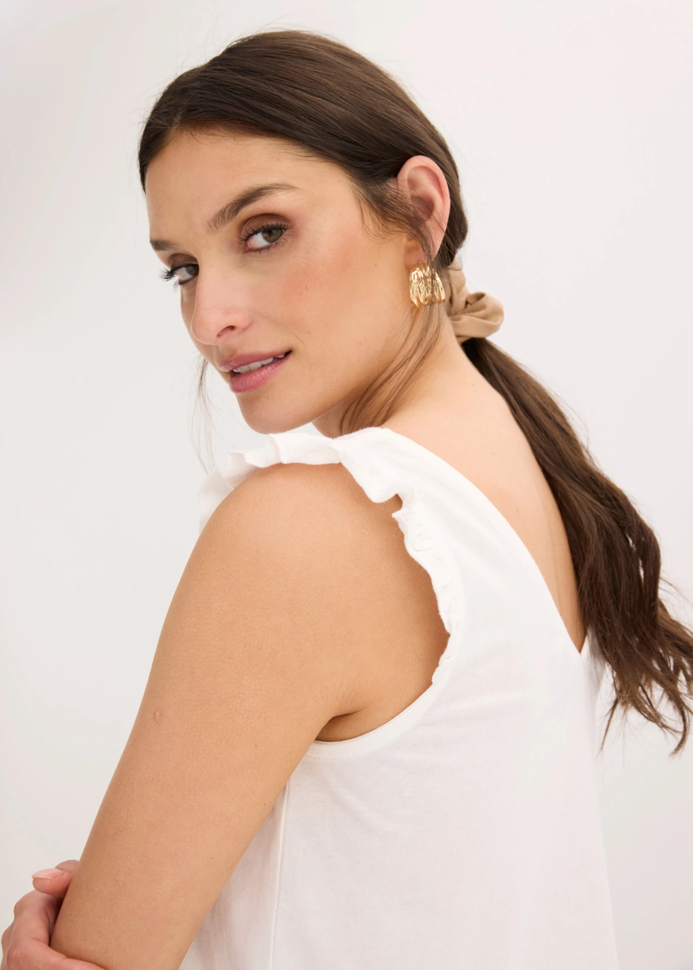 Top van biologisch katoen • wolwit • bonprix online shop