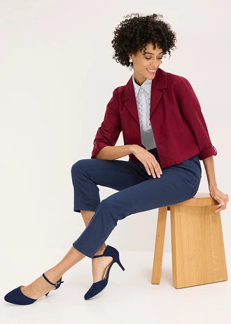 7/8 instapbroek met stretch • donkerblauw • bonprix online shop