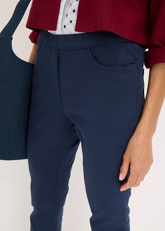 7/8 instapbroek met stretch • donkerblauw • bonprix online shop
