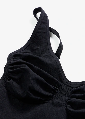 Body modelator fără cusături, cu efect de modelare mediu • negru • magazin bonprix