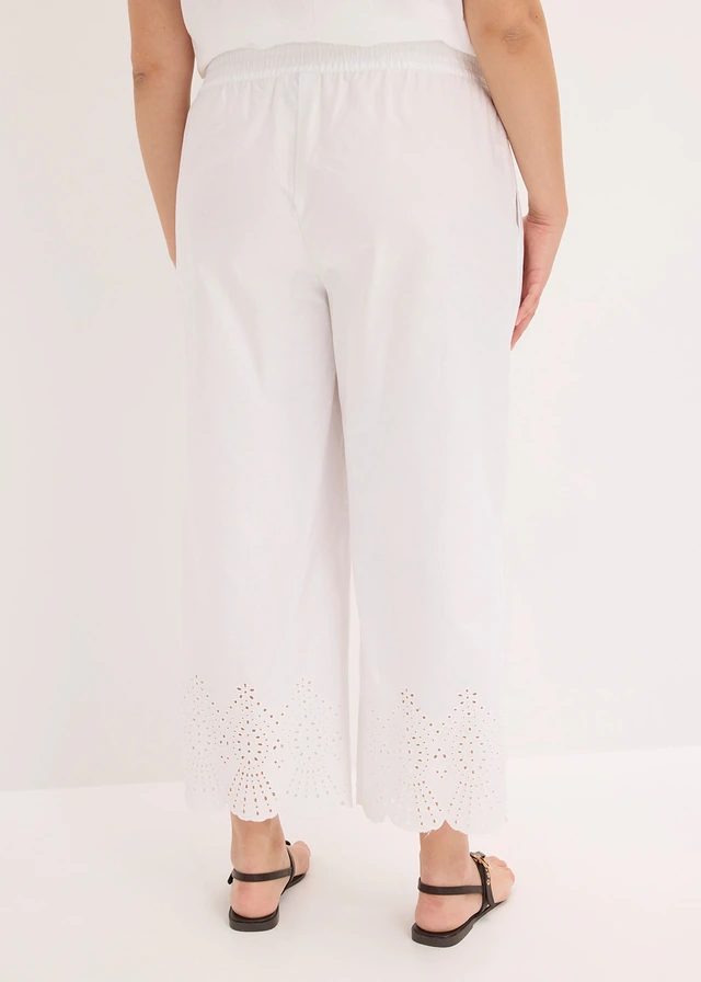 Culotte van puur katoen, Kleur: wit
