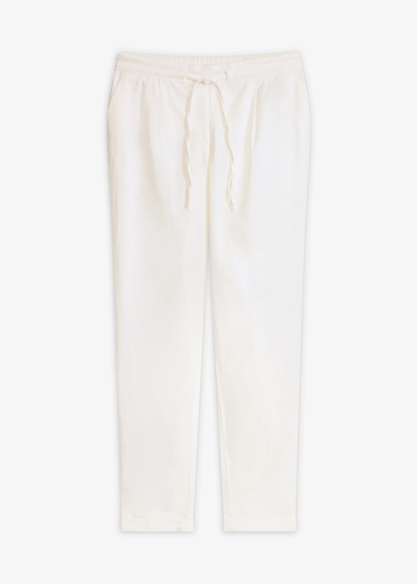 Linnen broek • wit • bonprix online shop
