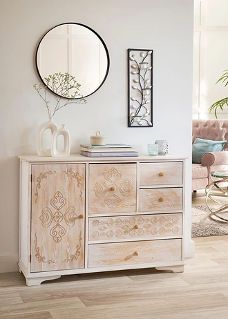 Wandkaarsenhouder • zwart-transparant • bonprix online shop