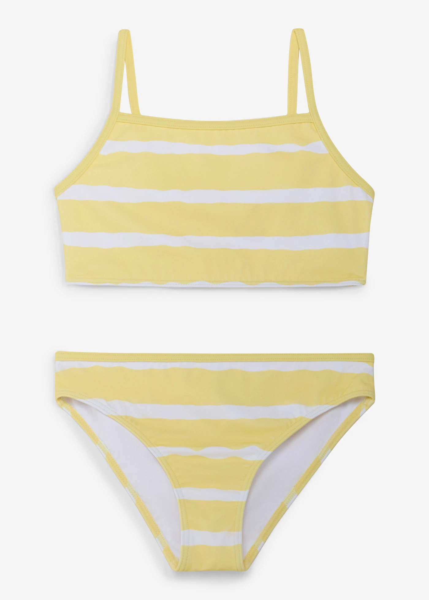 Bikiny (2dílná souprava) • světle žluto-bílá s jemnými proužky • bonprix obchod