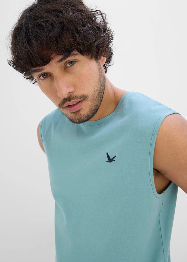 Tanktop van biologisch katoen (set van 2) • mineraalblauw+donkerblauw • product-page.page-title-suffix