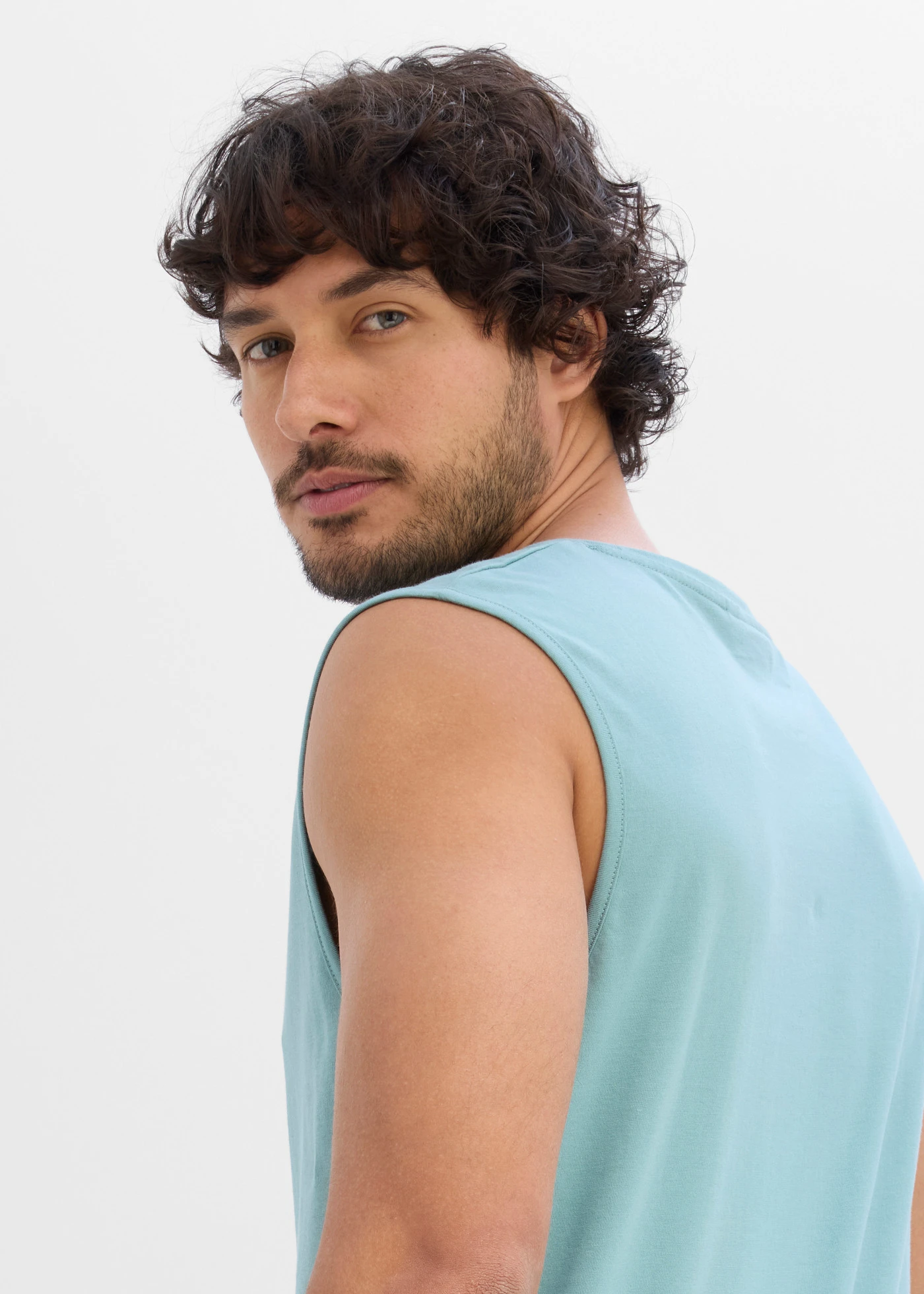 Lot de 2 débardeurs marcel 100% coton • bleu minéral-bleu foncé • Boutique bonprix