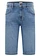 Mustang farmer sztreccs bermuda, Straight, szín: kék denim