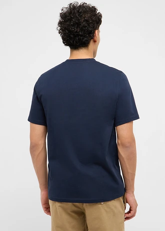 Tricou Mustang Austin din bumbac organic 100% • bleumarin cu imprimeu • magazin bonprix