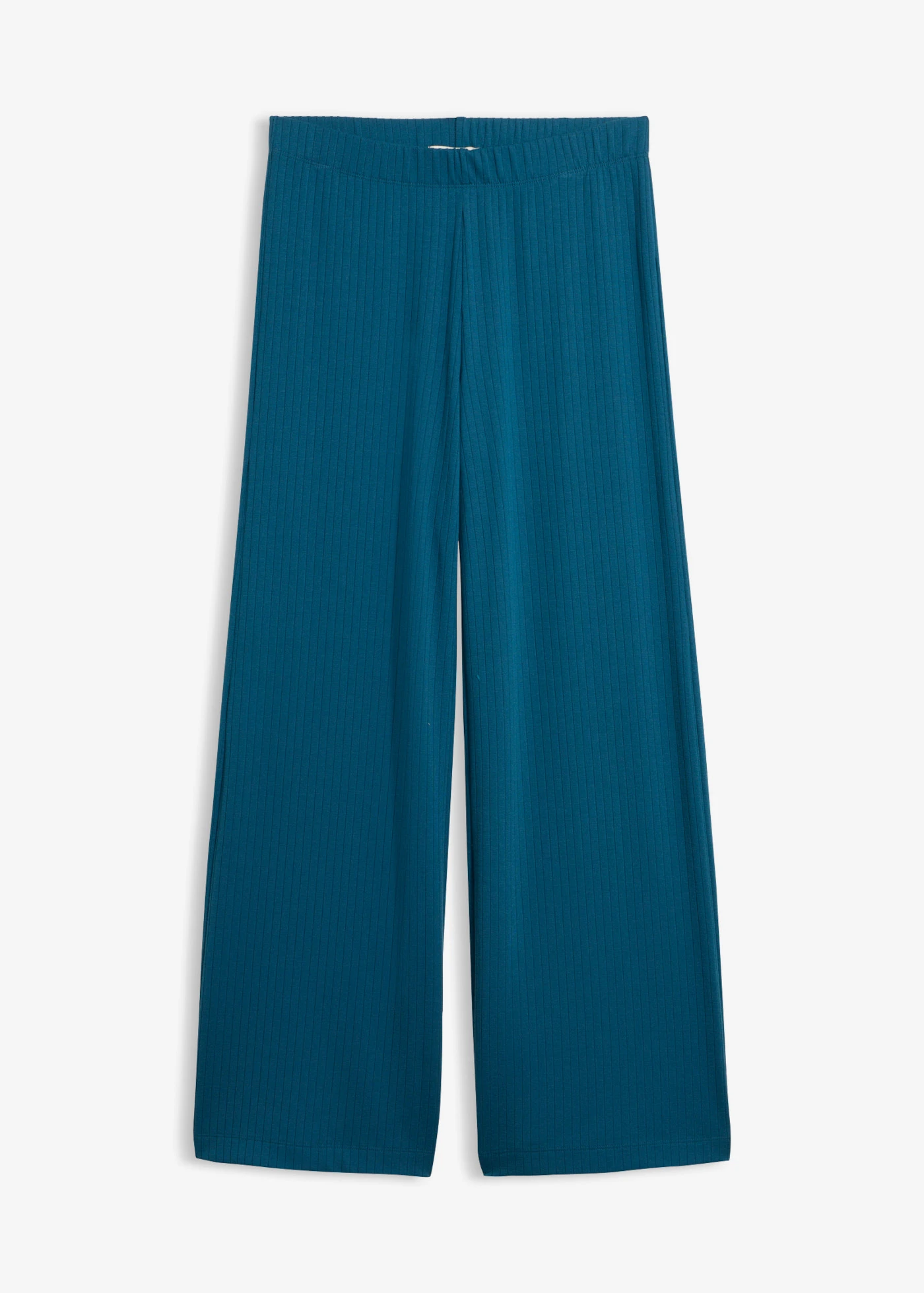 Palazzo broek met een comfortabele tailleband • blauwpetrol • product-page.page-title-suffix