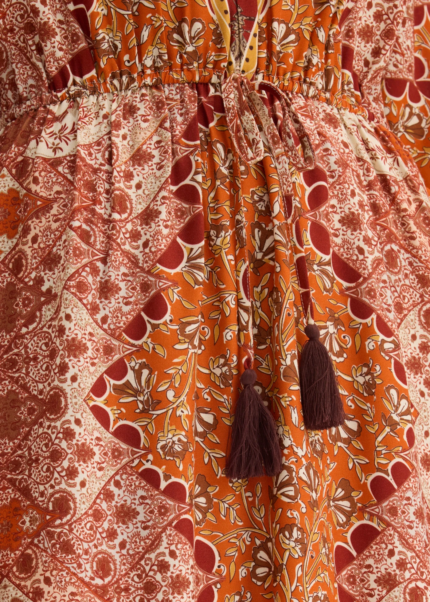 Rochie maxi din viscoză fluidă • maro • magazin bonprix